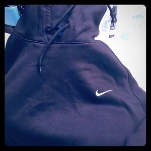 Activewear. Black Nike Hooded sweatshirt Small Men